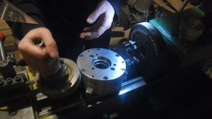 Новая старая планшайба на токарный станок ТВ-4