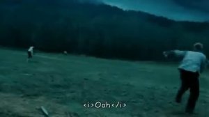 twilight baseball scene with subtitle suppermassive black hole - Muse soundtrack