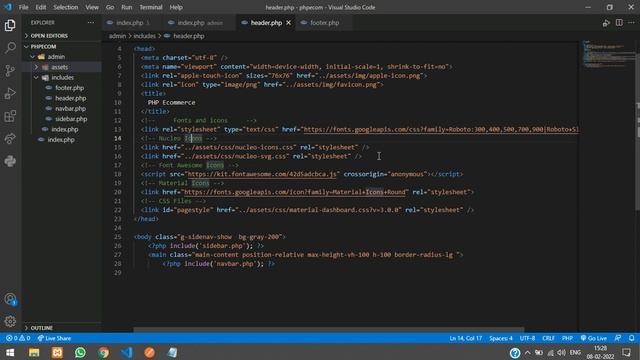 PHP ecommerce - Part 1 | PHP Admin Panel: How to Setup and make a Admin Panel смотреть онлайн