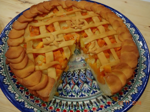 ЯНТАРНЫЙ ПИРОГ. ПИРОГ С ТЫКВОЙ И АПЕЛЬСИНОМ