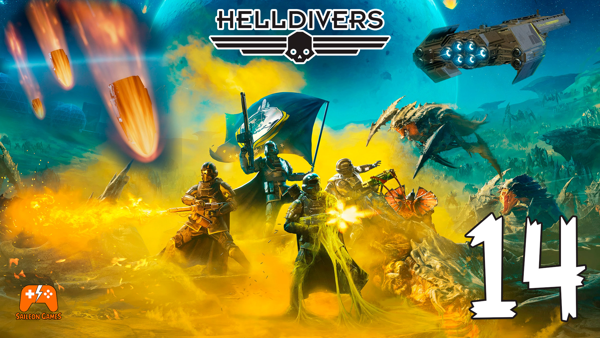 HELLDIVERS 2 ► День 14 Только АД