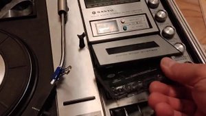 Sanyo чемодан проигрыватель