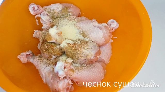 Куриные голени , запечённые в беконе ???????