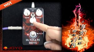 JOYO JF-02/ Guitar Effect Pedal (OCD) Ultimate Drive, electric bass dynamic compression effects.flv