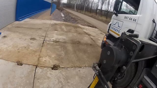 Укладка дорожных плит смотреть онлайн