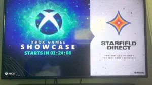 Xbox Show Case Starfield starting Direct Soon