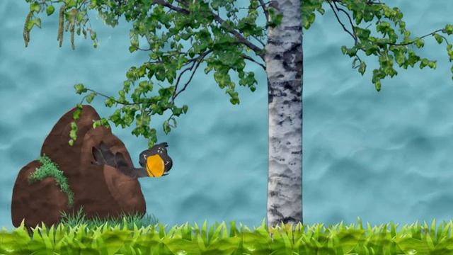 Рисованное видео. Ворона и соловей смотреть онлайн