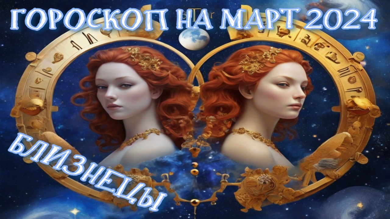 Гороскоп БЛИЗНЕЦОВ на март 2024 года!