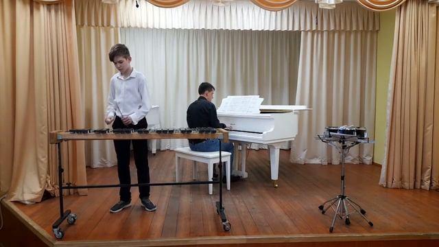 Белокопытов Николай , 11 лет. С. Рахманинов «Итальянская полька», Д.Палиев «Марш» смотреть онлайн