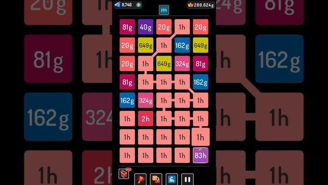 How many blocks can you merge in a row: 2248 puzzle #shorts #androidweekly #2248puzzle