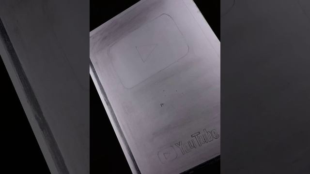 drawing a silver play button ???|| pencil sketch ||#drawing #art #shortsfeed #drawing #art