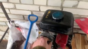 Задымил двигатель на мотоблоке Агат с двигателем Hammermann