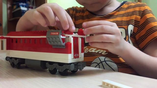 Лего мой первый поезд конструктор. Лего пассажирский поезд. Лего city поезд. смотреть онлайн