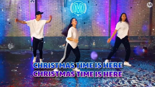 Christmas Time Is Here // Dance-A-Long // Motions Christmas Song // Shuffle Dance Choreography смотреть онлайн