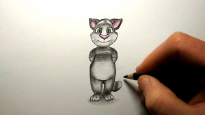 Как нарисовать Говорящего Тома