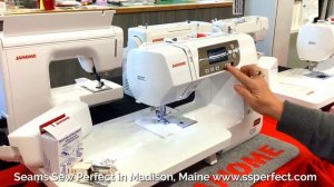 Janome 3160 QDC Overview | Seams Sew Perfect | Madison Maine