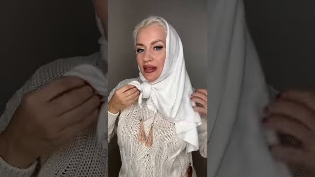 Как красиво завязать платок