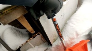 Лопата складная автомобильная для уборки снега из Леруа Мерлен