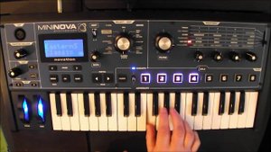 Novation Mininova CLASSIC SYNTH Preset Demo