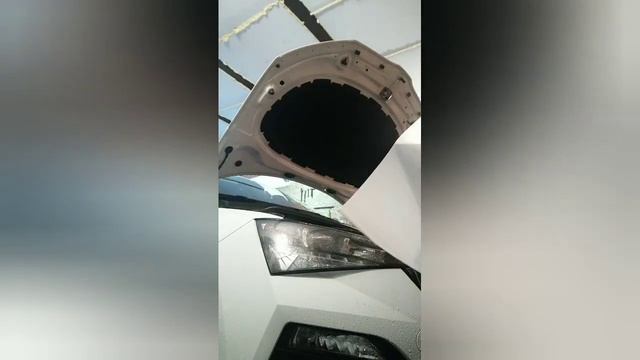 Защита передней части авто Шкода Рапид 20- года Ultravision смотреть онлайн