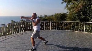 Бой с тенью .Бокс .Работа тренера