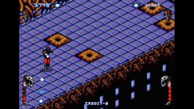 Sega Mega Drive 2 (Smd) 16-bit Skeleton Krew Level 3 Sewer Duct