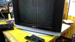 Замена кинескопа слим на обычный.