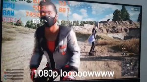 EVGA P106-100 i5 4590 - PUBG 1080p test ( driver 531.41 cyx patch )