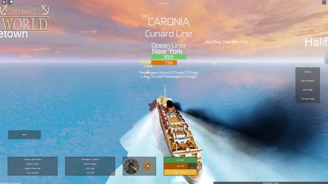 SINKING CARONIA! | Tiny Sailors World | Roblox смотреть онлайн
