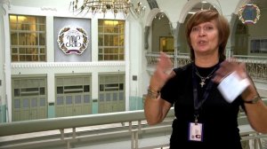 Первокурсники знакомятся с историей РЭУ.