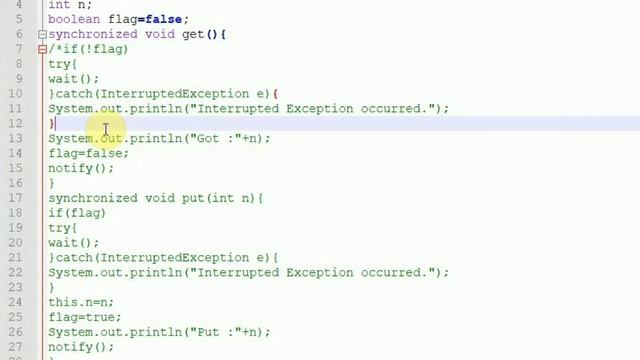 #90 - Inter Thread Communication||producer consumer program||wait() || notify () смотреть онлайн