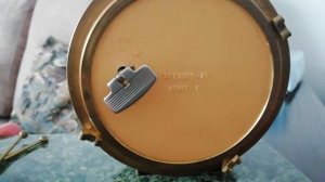 Часы каминные Молния, модель "Барабан". 1975г.