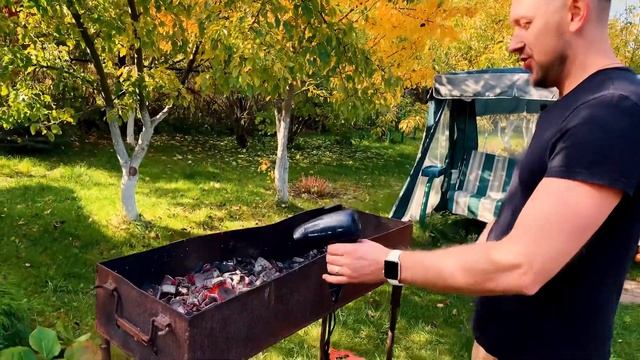 Как приготовить Шашлык из Тунца с Грибами и Томатами. Рецепт. смотреть онлайн