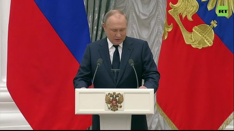 Путин на церемонии вручения наград победителям Олимпиады-2022 в Пекине — LIVE