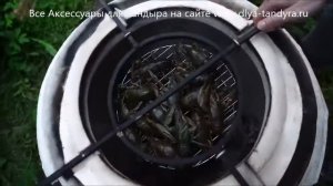 Как готовить раков в тандыре на этажерке? www.dlya-tandyra.ru