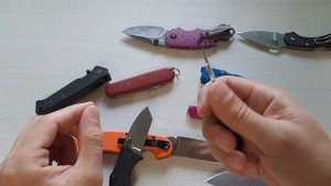 Компактные EDC ножи .