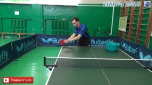 Уроки настольного тенниса. Часть 26 Скидка справа