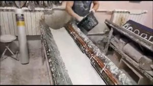Протяжка гладких карнизов