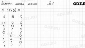 Элементы математической логики № 3 - Алгебра 8 класс Мерзляк