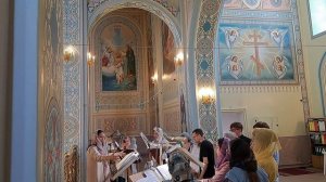 Стихира на литии Рождества Христова гл. 1-й, апостола гл. 4-й, Богоро́дичен, глас тойже.