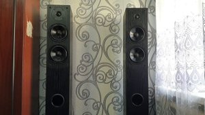 Panasonic SA DT300 качает SVEN HP-550F