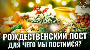 РОЖДЕСТВЕНСКИЙ ПОСТ. ДЛЯ ЧЕГО МЫ ПОСТИМСЯ?