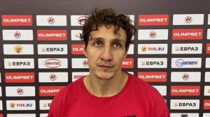 «Металлург» - «СКА-Нева» - 1:0. Защитник Георгий Бердюков - о победе