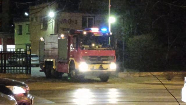 [Trąby!] Wyjazd alarmowy GBAPr Renault Midlum 300DXi 303[D]21 i GCBA MB Actros 303[D]25!