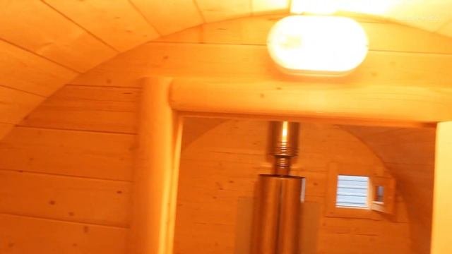 Супер БАНЯ БОЧКА которую я себе прикупил! Видеообзор бани, спасибо Айдабочка!