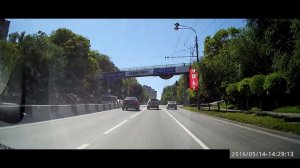 Проезд на красный свет С459ТЕ 161 и выезд за стоп-линию.