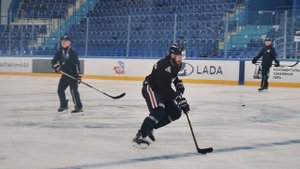 Максим Гончаров провел тренировку с камерой на шлеме