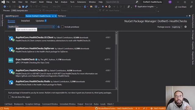 Como utilizar Health Checks em .Net 5 | Disponibilize a saúde da sua aplicação смотреть онлайн
