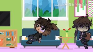 William Afton and Michael Afton in a Room -Gacha Life Fnaf Skit-
