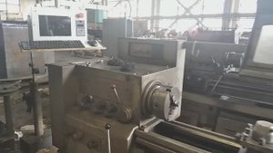 Демонтсрация работы станка 16к20 после модернизации с установкой частотного преобразователя